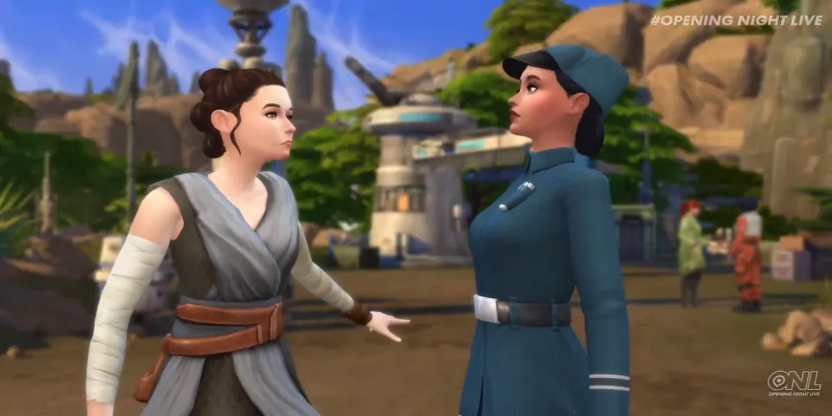 The Sims 4 Journey to Batuu